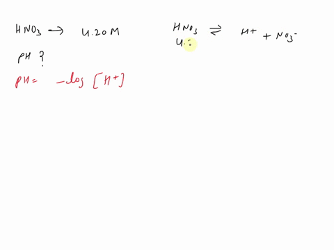 what-is-the-ph-of-a-420-m-solution-of-hno3aq-51251