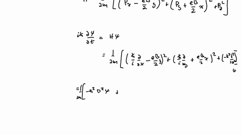 a-hamiltonian-describing-a-charged-particle-charge-e-mass-m-in-a-constant-magnetic-field-b-in-the-z-direction-is-given-by-hleftx-y-z-p_x-p_y-p_zrightfrac12-mleftleftp_x-frace-b2-yright2leftp_yfrace-b2