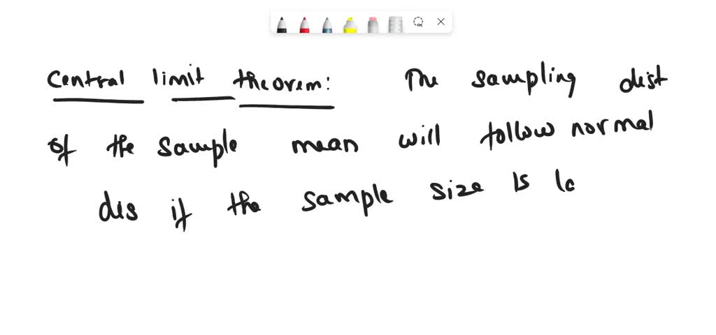 SOLVED: Ifa sample of size is drawn from the population for ...