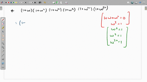 if-omega-is-a-non-real-cube-root-of-unity-then-1omegaleft1omega2rightleft1omega4rightleft1omega8righ-51935