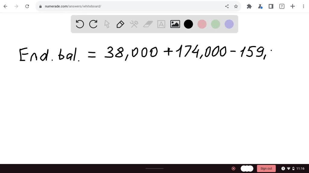 SOLVED The budgeted beginning cash balance is 41,000. Budgeted cash