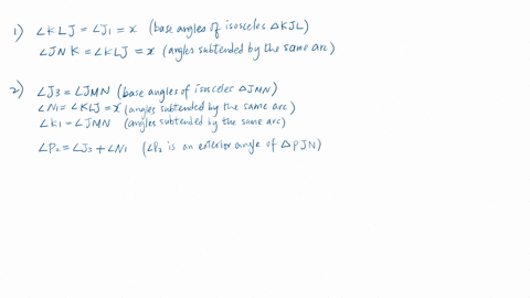 question-3-31-points-jklm-and-n-are-on-the-circumference-of-the-circle-drawn-below-jkkl-and-jnmnjljm-and-kn-are-straight-linesjx-and-jy-311-write-down-two-other-angleseach-equal-to-x-2-312pr-94333