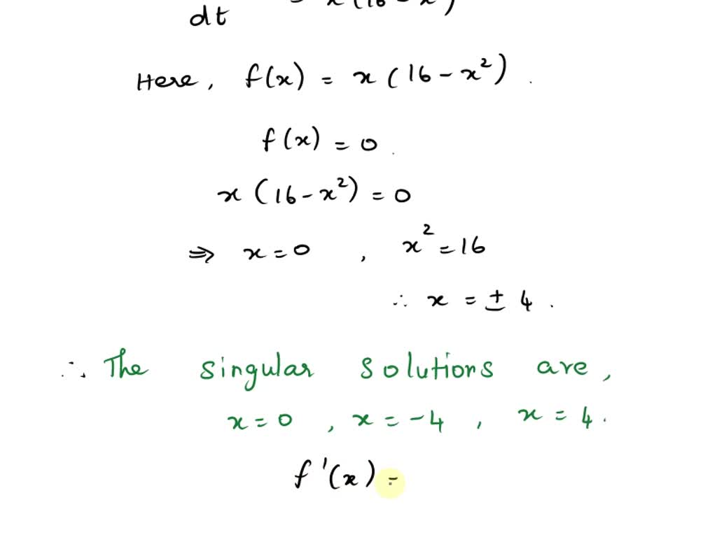 SOLVED: '2. (25pts) For each of the following scalar ordinary ...