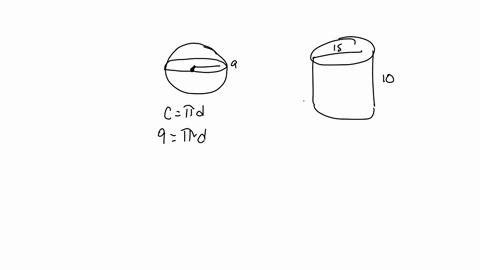 a-scoop-of-ice-cream-shaped-like-a-sphere-with-a-circumference-of-9-inches-is-placed-in-a-cylindrical-bowl-with-a-diameter-of-15-inches-and-a-height-of-10-inches-how-much-space-is-left-in-th-59501