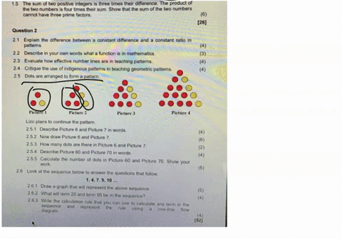 triangle-92-612-mip1502_assessment-3_2024pdf-14-why-is-algebraic-thinking-important-for-solving-real-world-problems-15-the-sum-of-two-positive-integers-is-three-times-their-difference-the-product-of-t
