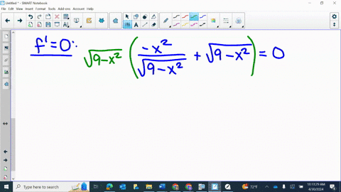 perform-a-first-derivative-test-on-the-function-fxx-sqrt9-x2-33-a-locate-the-critical-points-of-the-given-function-b-use-the-first-derivative-test-to-locate-the-local-maximum-and-minimum-values-c-id-3