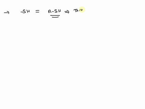 what-heteroatom-is-present-in-a-thiol