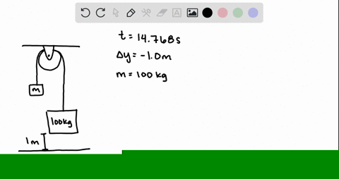 question-5-1-pts-the-figure-shows-a-1ookg-block-being-released-from-rest-from-a-height-of-1om-it-then-takes-it-147688-to-reach-the-floor-determine-the-tension-in-the-rope-while-the-masses-ar-73596