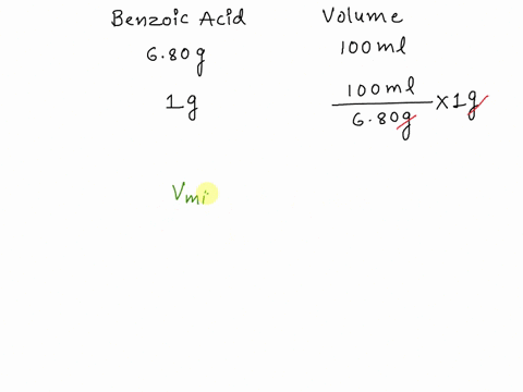 the-solubility-of-benzoic-acid-in-water-is-680-g-per-100-ml-at-100-degrees-celsius-and-034-g-per-100-ml-at-25-degrees-celsius-a-calculate-the-minimum-volume-of-water-needed-to-dissolve-100-g-60503