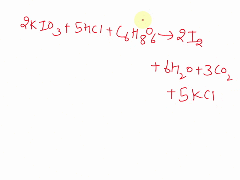 2000-ml-of-ascorbic-acid-c6h8o6-solution-is-titrated-with-000200m-kio3-in-the-presence-of-ki-and-hcl-requiring-3787-ml-to-reach-the-endpoint-calculate-the-moles-of-i2-used-to-reach-the-endpo-63767