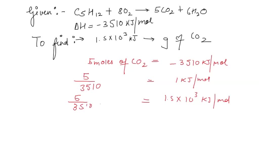 solved-during-the-combustion-of-17-0-g-of-pentane-c5h12-627-4-kcal