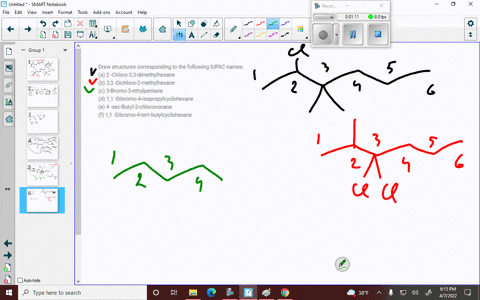 draw-structures-corresponding-to-the-following-iupac-names-a-2-chloro-33-dimethylhexane-b-33-dichl-2-73103