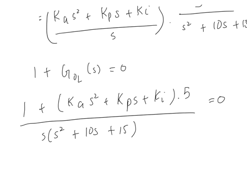 Question 8 PID Controller Design by Pole Placement, Response...