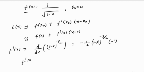 find-the-local-linear-approximation-of-the-function-fx-at-xo-0-and-use-it-to-approximate-vt-x-v22-solution-fx-41733