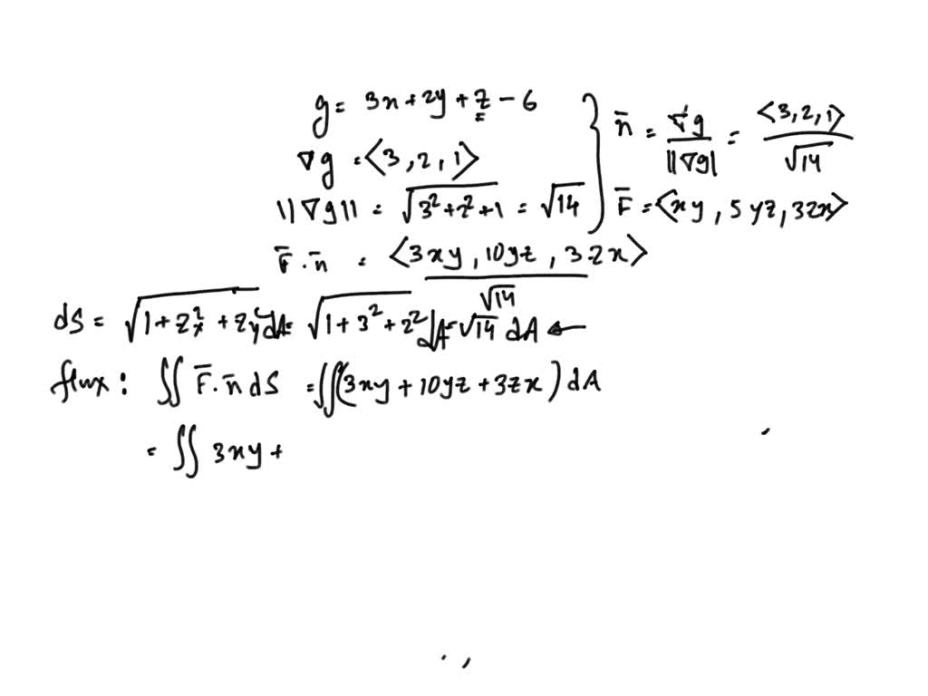 SOLVED: Find the flux of the vector field F =Xi+ elOx j + zk through ...
