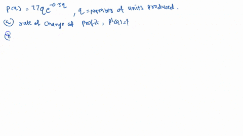 -13-points-lcalccons-36019-the-profit-from-the-supply-of-certain-commodity-modeled-as-pq-77qe-dollars-where-is-the-number-of-units-produced_-a-write-an-expression-for-the-rate-of-changc-prof-33446