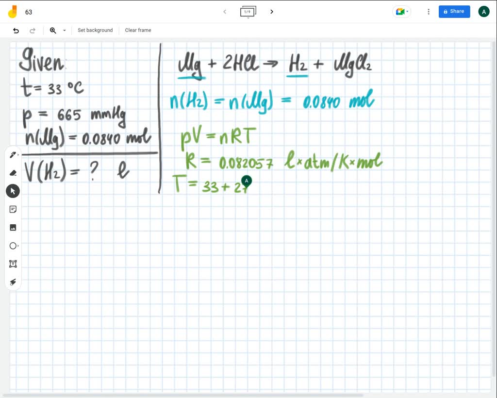 SOLVED Magnesium metal reacts with hydrochloric acid (HCl) to produce