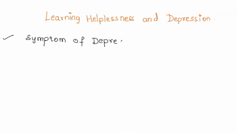 compare-and-contrast-learning-helplessness-and-depression-88965