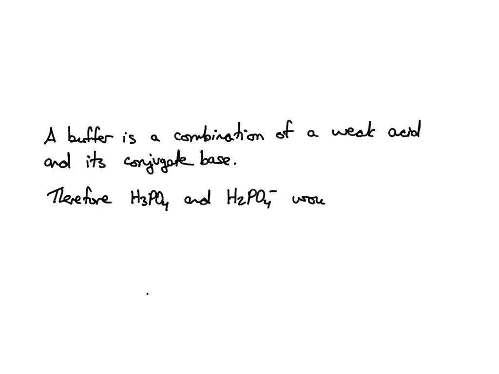 SOLVED Which pair of compounds act as a buffer in aqueous solution