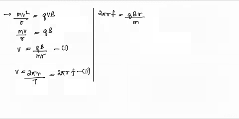 a-cyclotron-designed-to-accelerate-protons-has-an-outer-radius-of-0350-m-the-protons-are-emitted-nearly-at-rest-from-a-source-at-the-center-and-are-accelerated-through-600-v-each-time-they-c-13803