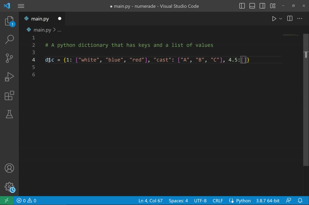 SOLVED: To determine the data type of an entered value in python, use ...