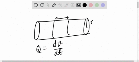 a-pipe-of-radius-12-m-has-a-volume-flow-rate-of-14-what-is-the-velocity-of-the-fluid-in-the-pipe