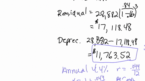 find-the-monthly-payments-on-a-3-year-lease-for-a-28882-car-if-the-car-depreciates-at-an-annual-rate-of-16-and-the-lease-has-an-annual-interest-rate-of-44