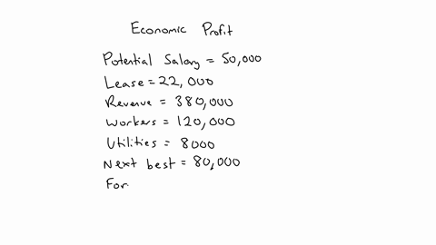 the-following-is-cost-information-for-the-creamy-crisp-donut-company-entrepreneurs-potential-earnings-as-a-salaried-worker-50000-annual-lease-on-building-22000-annual-revenue-from-operations-97484
