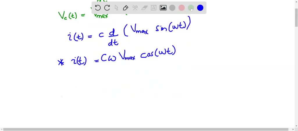 SOLVED: Capacitors: The voltage across a capacitor is given by Vc(t ...