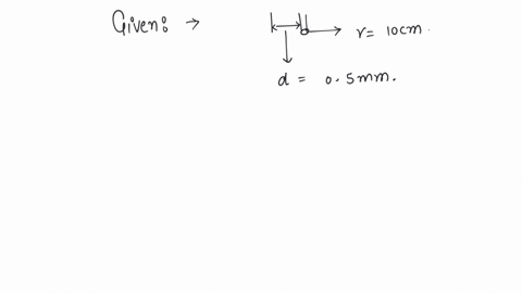 a-parallel-plate-capacitor-consists-of-circular-plates-with-radius-10cm-separated-by-a-distance-of-05mm-the-capacitor-is-charged-by-an-external-source-such-that-the-electric-field-between-the-plates-c