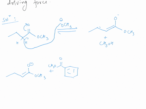 draw-all-of-the-steps-in-the-mechanism-for-this-reaction-explaining-the-driving-force-for-product-formation-naoch3-ch3oh-och3-och3-ch3oh-och3-30334