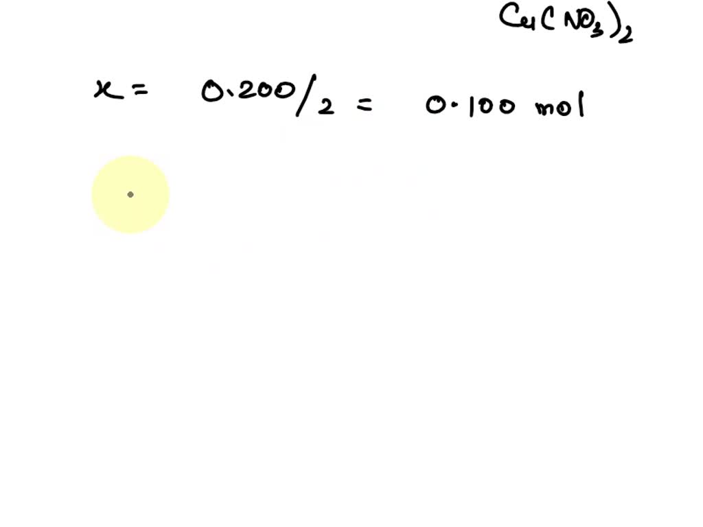 SOLVED When copper(II) oxide reacts with dilute nitric acid, copper(II