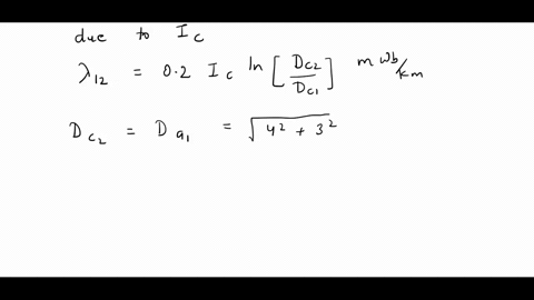 assuming-balanced-three-phase-currents-in-the-power-line-find-the-voltage-per-kilometer-induced-in-the-telephone-line-how-is-flux-linkage-related-to-current-and-distance-between-conductorsde-27495