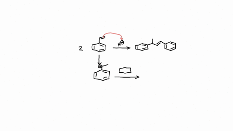 10-styrene-phenylethene-can-undergo-polymerization-via-intermediate-cations-draw-the-mechanism-for-this-acid-catalyzed-dimerization-of-styrene-2-xrightarrowtext-cat-mathrmh-styrene