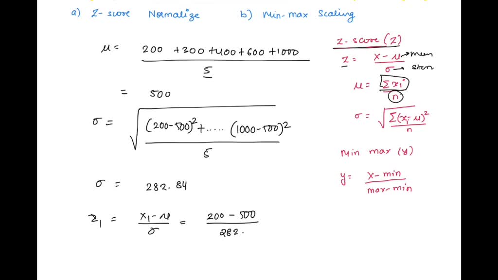 SOLVED 200 400 800 1000 2000 1 Calculate Mean And Variance2 