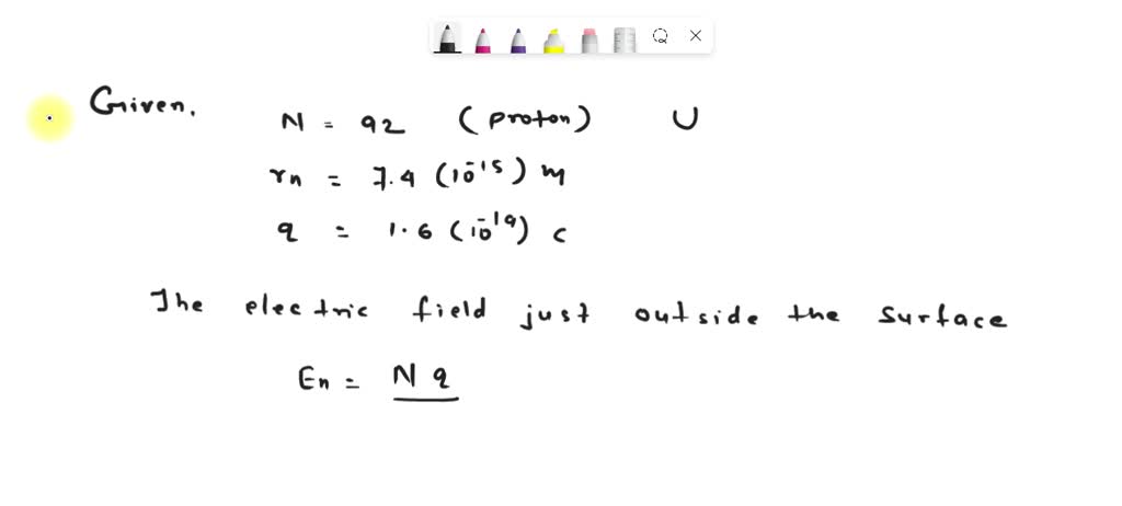 SOLVED: QUESTION 6 The nuclei of large atoms such as uranium with 92 ...