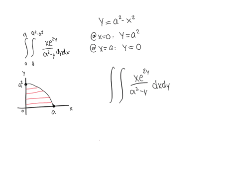 consider-given-double-integral-above-and-give-answers-to-following-two-questions-according-to-this-integrala-is-a-real-constant-change-the-order-of-integration-for-given-double-integral-above-and-writ