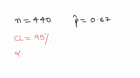 if-n440-and-p-p-hat-067-find-the-margin-of-error-at-a-95-confidence-level-give-your-answer-to-three-decimals