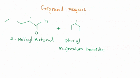 use-chemical-equations-show-how-you-would-use-grignard-reagent-and-carbonyl-compounds-ketone-aldehyde-ester-or-acid-chloride-to-synthesize-the-following-alcohols-1-pt-oh-draw-your-proposed-r-52367
