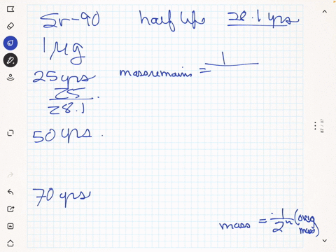 the-radioactive-isotope-sr90-emits-radiation-by-a-first-order-process-as-occurs-whenever-there-is-radioactive-decay-and-has-a-half-life-of-281-years-when-ingested-by-mammals-it-is-permanentl-18798