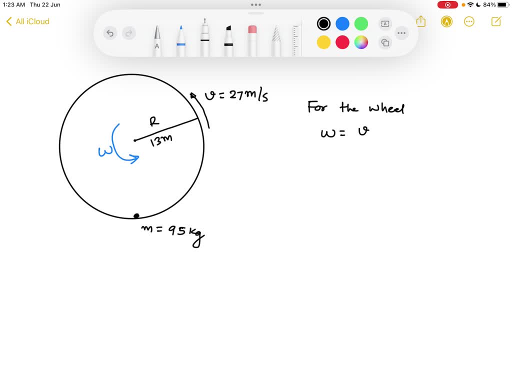 Solved: A Person With A Mass Of 95 Kg Is Riding A Ferris Wheel Of 