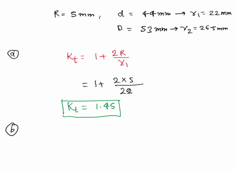 consider-fig-2451-which-shows-a-stepped-shaft-having-a-fillet-radius-r-5-mm-and-consisting-of-solid-circular-segments-d-44-mm-and-d-53-mm-calculate-the-a-stress-concentration-factor-kt-b-max-16174
