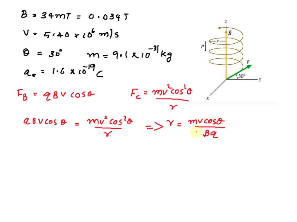 SOLVED Constants Periodic The uniform 34.0 mT field in the