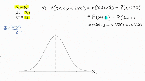 The mean IQ score for 1500 students is 100, with a standard...