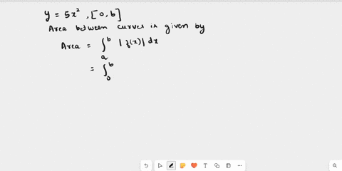 use-a-definite-integral-to-find-the-area-of-the-region-between-the-given-curve-and-the-x-axis-on-the-interval-0-b-y-5x2-the-area-is-83144