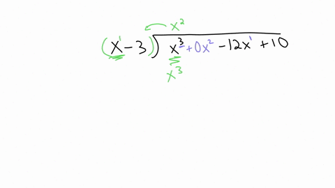 find-the-quotient-and-remainder-using-long-division-x3-12x10x-3-the-quotient-is-the-remainder-is