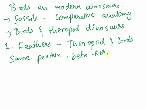 what-evidence-suggests-that-birds-are-modern-dinosaurs-specifically-what-is-the-relationship-to-therapods-50882