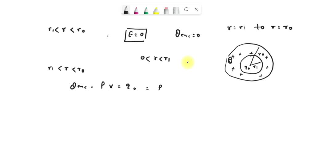 SOLVED: The nonconducting sphere of Example 22-4 in the textbook has ...