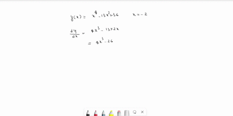 find-the-slope-and-the-equation-of-the-tangent-line-to-the-graph-of-the-function-at-the-given-value-of-x-yx4-13236x-2-the-slope-of-the-tangent-line-is-simplify-your-answer-34166