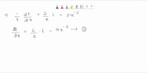 the-differential-equation-below-is-a-bernoulli-equation-x2-dydx-2xy-3y4-subject-to-y-1-i2-68044